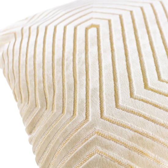 Paoletti Evoke Geometrisch Snede Fluweel Kussenhoes - Image 4