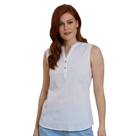 Mountain Warehouse Dames/Dames Petra Mouwloos Shirt (Wit) - Image 1