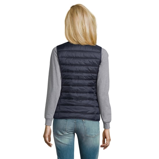 SOLS Dames/Dames Wave Lichtgewicht Bodywarmer (Marine) - Image 2