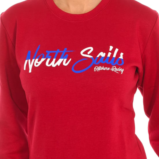 Long-sleeved crew-neck sweatshirt 9024250 women