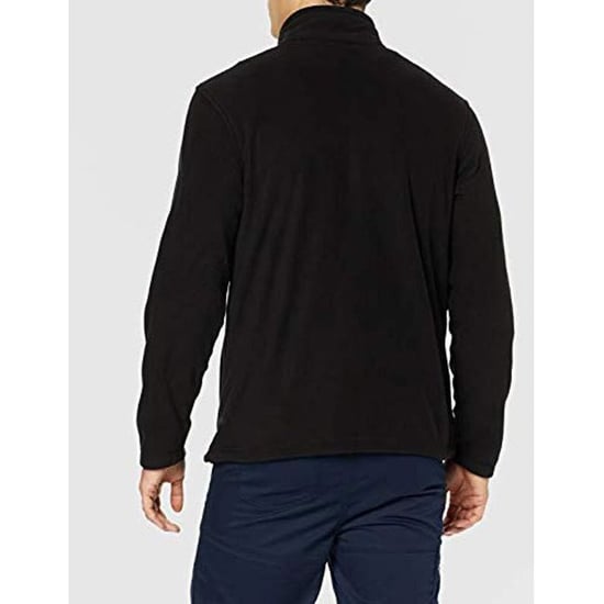 Regatta Mens Plain Micro Fleece Full Zip Jacket (Layer Lite) (Black)