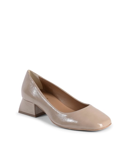 V Italia Ballerina met hak voor dames Sofia Naplack Cappuccino - Image 2