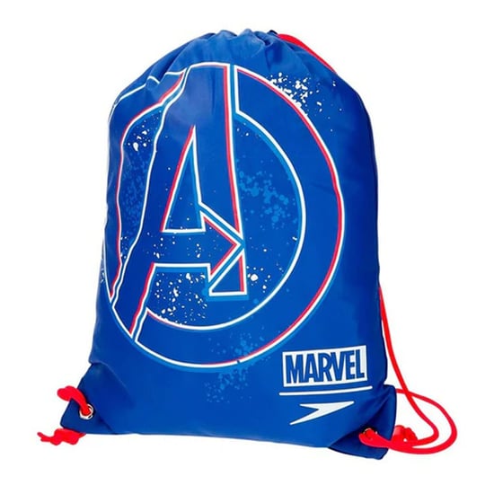 Speedo Marvel Avengers 12L Blauwe Junior Wet Kit Zwemzak - Image 2
