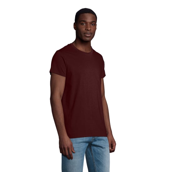 SOLS Heren Kruisvaarder T-Shirt (Bourgondië) - Image 3