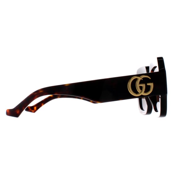 Gucci Vierkante Dames Havana Bruin GG1547S - Image 4
