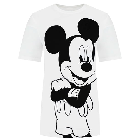 Disney Mickey Stance Womens White T-Shirt - Image 1