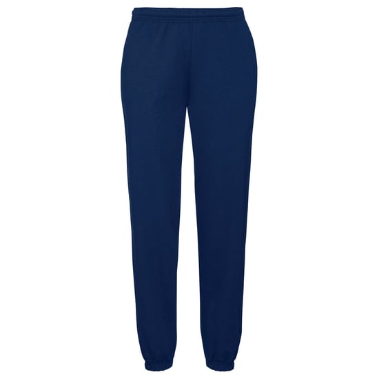 Fruit Of The Loom Heren Elastische Manchet Trainingsbroek / Joggingbroek (Marine) - Image 1