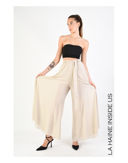 La Haine Inside Us broek Vrouw beige - Image 6