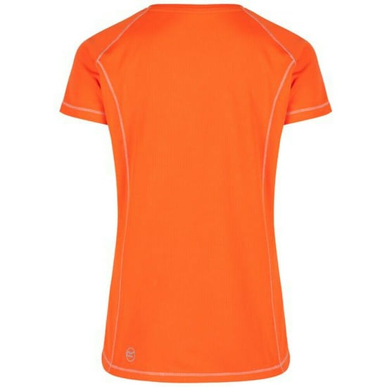 Regatta Great Outdoors Womens/Ladies Virda Short Sleeve Base Layer T-Shirt (Pumpkin)