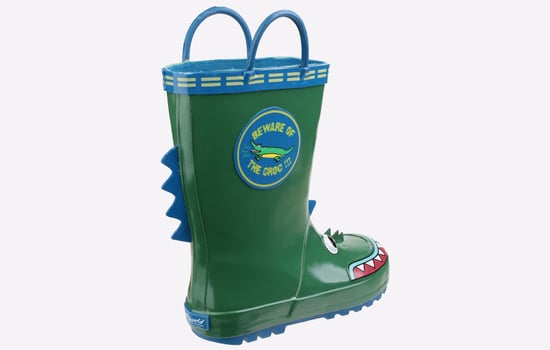 Cotswold Puddle Rubber Krokodil Wellington Laarzen - Image 3