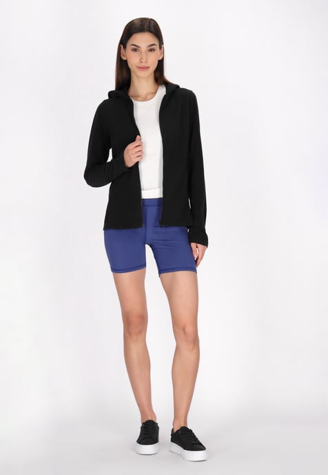Mymo Fleece jas Dames zwart - Image 2