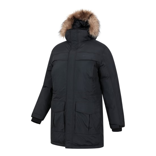 Mountain Warehouse Heren Antarctic Extreme Waterdichte Donzen Jas (Houtskool) - Image 4