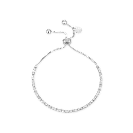 Luxenter 925 Sterling zilveren armband met gerhodineerde briljant zirkonia - Kileh - Image 2
