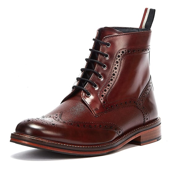 Ben Sherman Alfred Brogue Laarzen Heren Bourgondië - Image 3