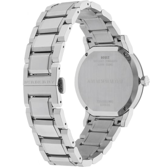 Burberry BU9000 Zilver Wijzerplaat Roestvrij Staal Unisex Horloge - Image 2