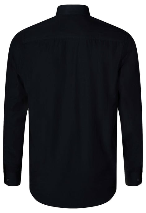 Mens Club Collar Black Shirt 1920s Peaky Blinders With Bar Poplin Pin Smart