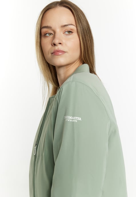 Dreimaster Gewatteerd blousonjack Dames munt - Image 5