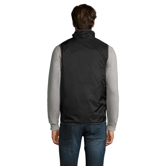 SOLS Omkeerbare bodywarmer voor uniseks volwassenen Winner (Zwart) - Image 2