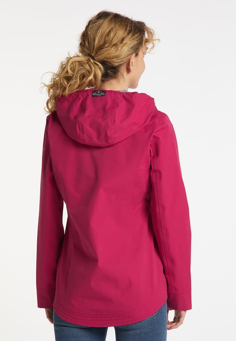 Schmuddelwedda Regenjas Dames rood roze - Image 4