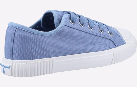 Hush Puppies Brooke Stoffen Damessneakers In Het Blauw - Image 3
