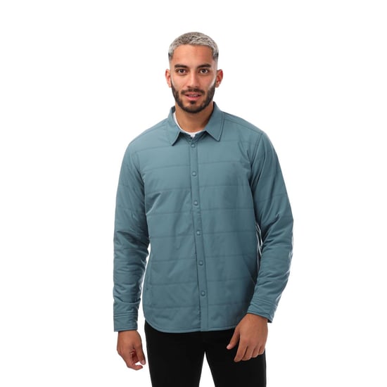 Herenhemd Snow Peak Flexible geïsoleerd in blauw - Image 1