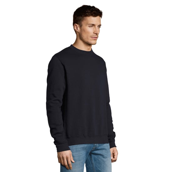SOLS Uniseks Adult New Supreme Sweatshirt (Marine) - Image 3