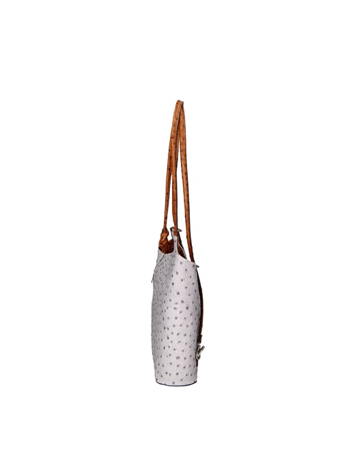 Gave Lux Rugzak vrouwen GREY/COGNAC - Image 3
