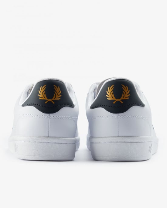 Fred Perry Cupsole Leren Witte Sneakers Voor Heren - Image 3