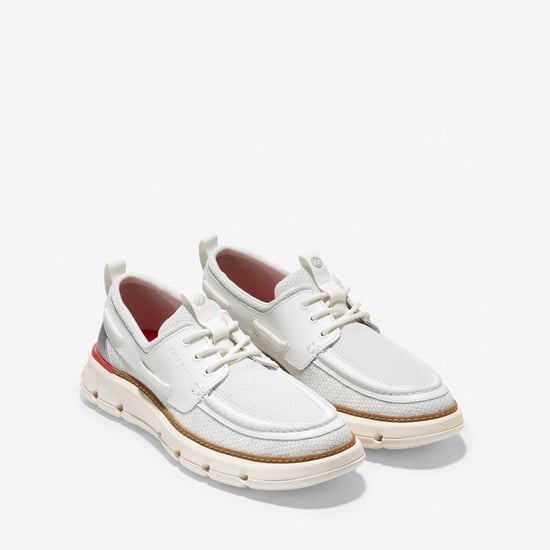 Cole Haan 4.ZeroGrand Regatta Nylon Heren Blanc de Blanc Bootschoenen - Image 1