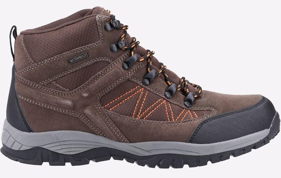 Cotswold Maisemore Suède Heren Wandelschoenen In Het Bruin - Image 1