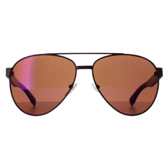 Lacoste Aviator Unisex Matte Red Brown L185S