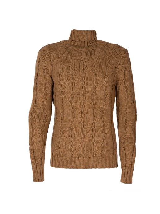 Xagon Man stoppen Turtleneck Mannen beige - Image 1