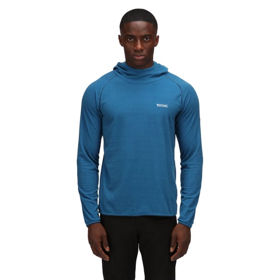 Regatta Heren Montes Lichtgewicht Hoodie (Keizerlijk blauw/Maanlicht denim) - Image 4
