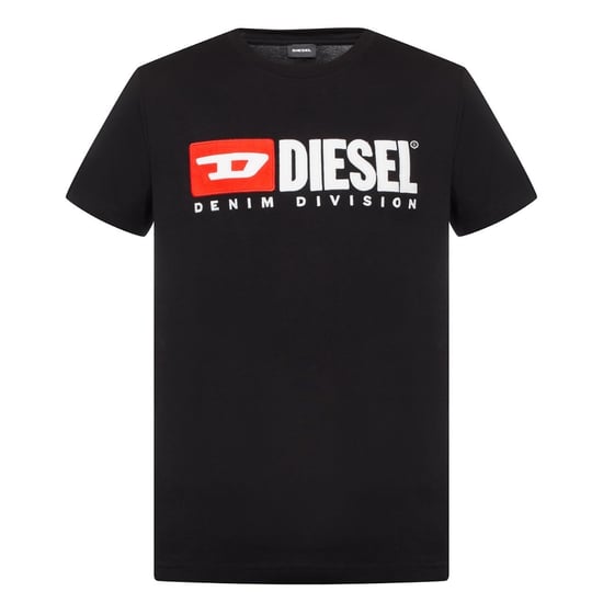 Diesel T-Diego-Division Logo Black T-Shirt