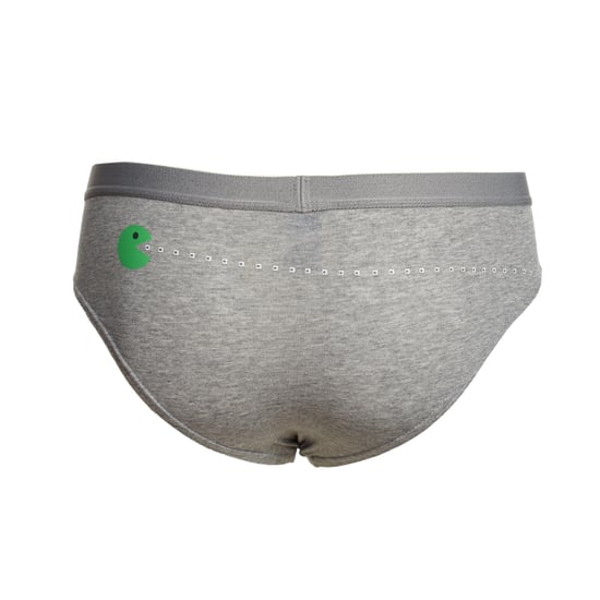 Pack of 2 LPG2018 boys' breathable fabric briefs with anatomical front