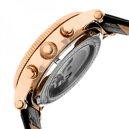 Heritor Automatische Winston Semi-Skelet Leather-Band Horloge - Image 3