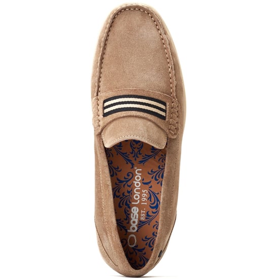 Base London Drum Leren Heren Sand Loafers - Image 4