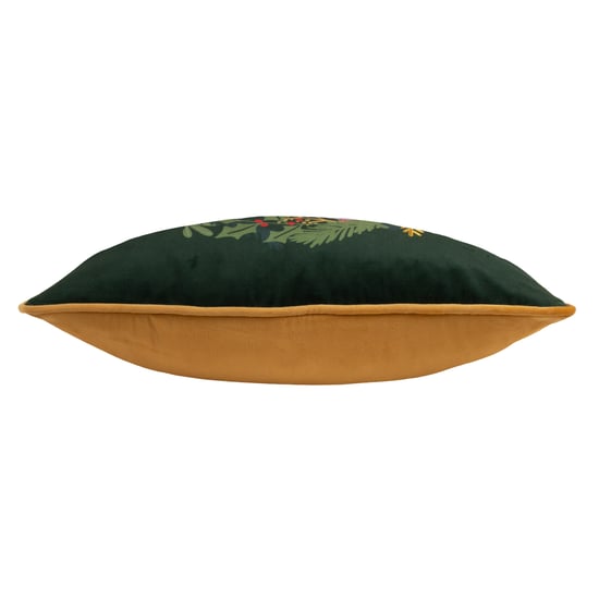 furn. Versier de Zalen Geborduurde Velours Kussenhoes met Bies - Image 3