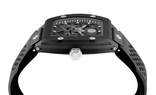 Philipp Plein The Skeleton Ecoceramic Heren Horloge Zwart PWVBA0423 - Image 2