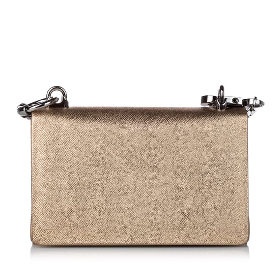 Vintage Dolce&Gabbana DG Girls Leather Crossbody Bag Gold