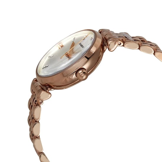 Emporio Armani AR60023 Gianni T-Bar Automatisch Dames Horloge - Image 4