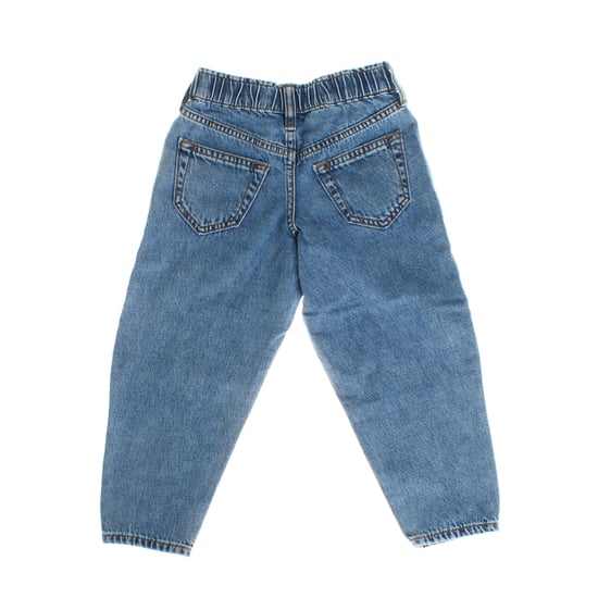 High-waisted barrel jeans 725740 for girls