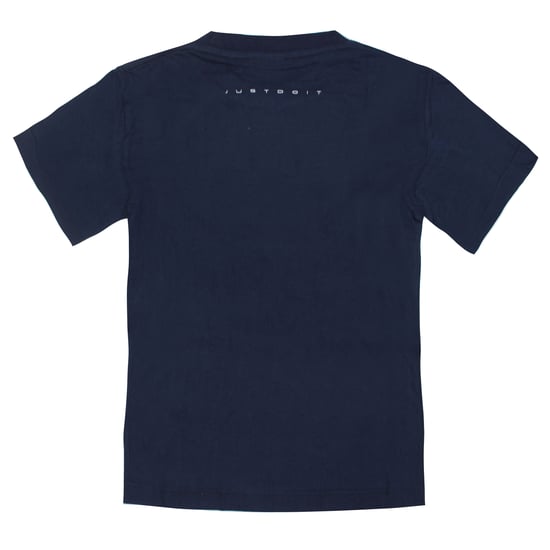 Vintage Nike Jongens Just Do It Marineblauwe T-Shirt - Image 2