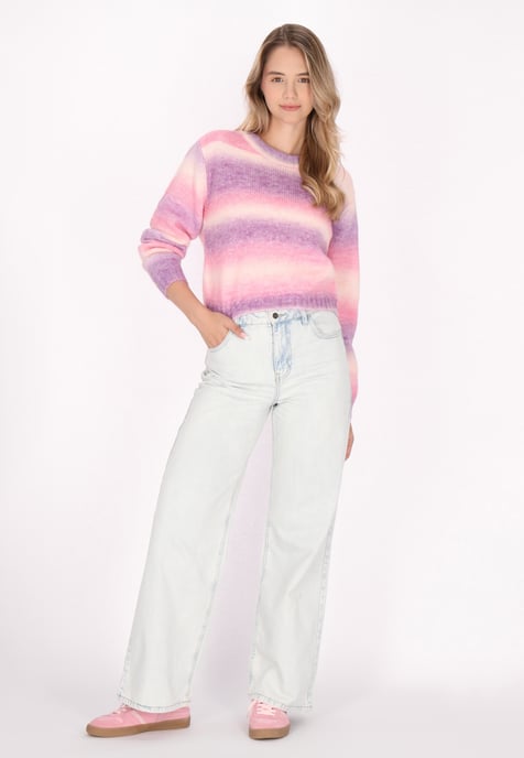 Mymo Jumper Dames Roze Veelkleurig - Image 2