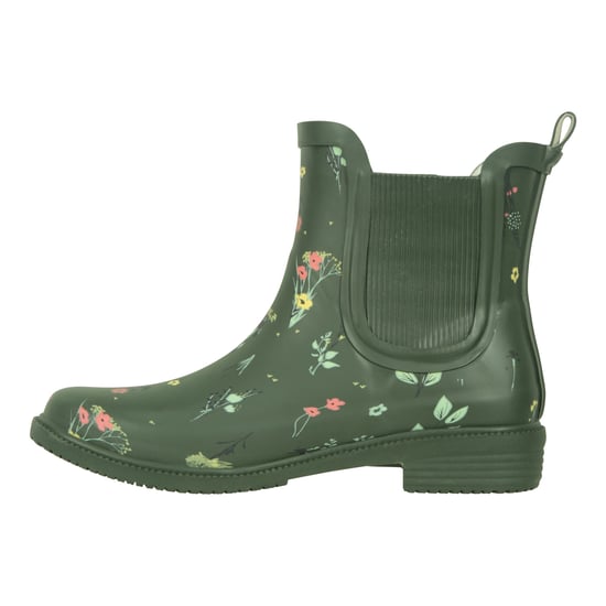 Mountain Warehouse Dames/Dames Bloemen Rubber Enkellaarsjes (Donkere Khaki) - Image 3