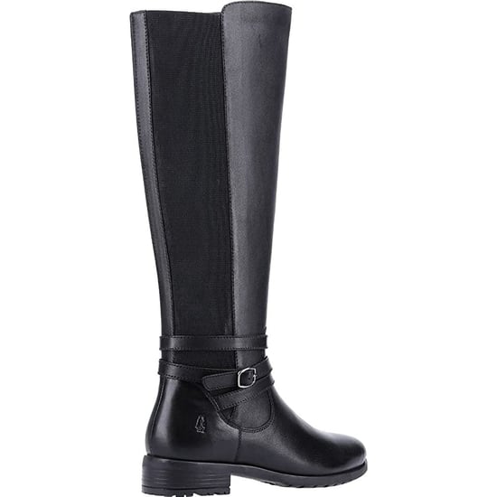 Hush Puppies Dames/dames Vanessa lederen kuitlaarzen (Zwart) - Image 2