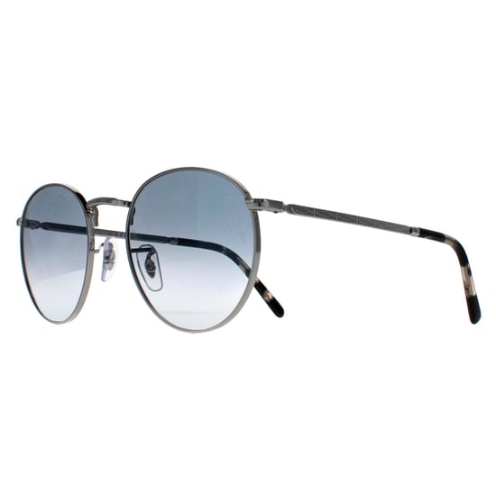 Ray-Ban Rond Unisex Zilver Blauw Gradiënt RB3637 Nieuw Rond - Image 2