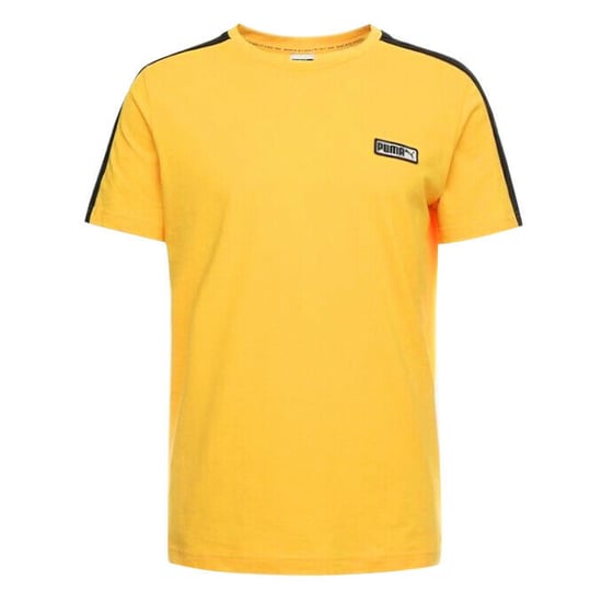 Puma Mens Spezial Tee Casual Branded T-Shirt Yellow 576823 44 S