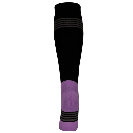 Trespass Unisex Adult Icy Skisokken (Zwart/Paars) - Image 2
