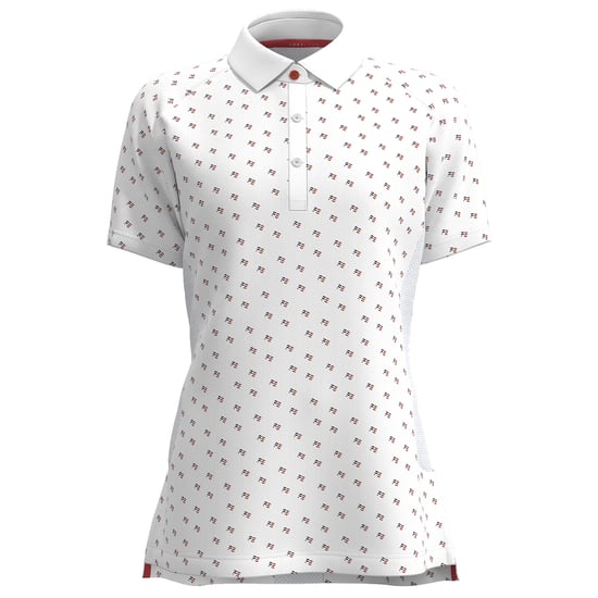 Forelson Dames/Dames Varah poloshirt met knoopjes en patroon (Wit) - Image 1
